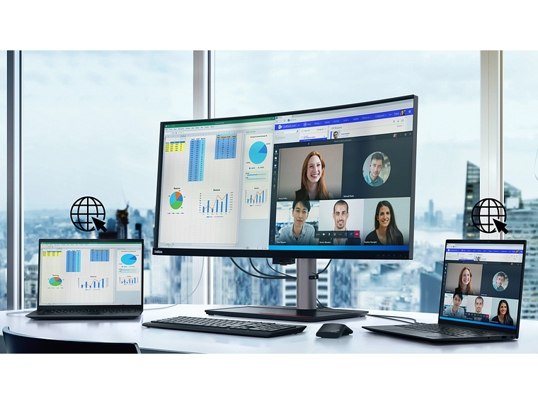 MONITOR THINKVISION P40W-20 5K2K ULTRA-WIDE CURVED LENOVO 9