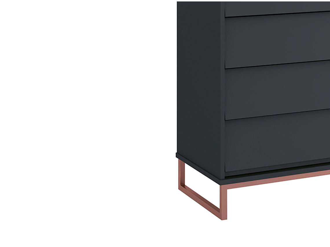 CÓMODA KIDSCOOL NOAH DESIGN 23029 GRAFITO 4