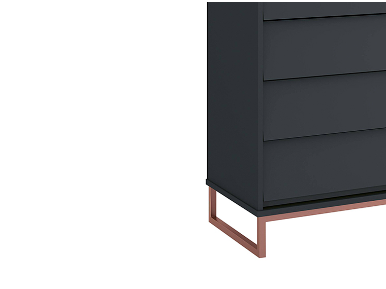 CÓMODA KIDSCOOL NOAH DESIGN 23029 GRAFITO 4