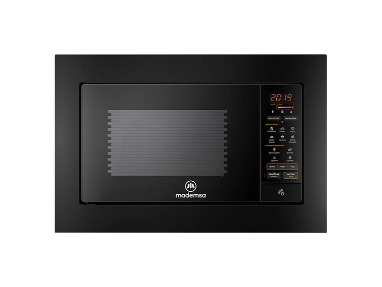 MICROONDAS EMPOTRABLE MADEMSA 27 LITROS DIGITAL MM32EN NEGRO 1