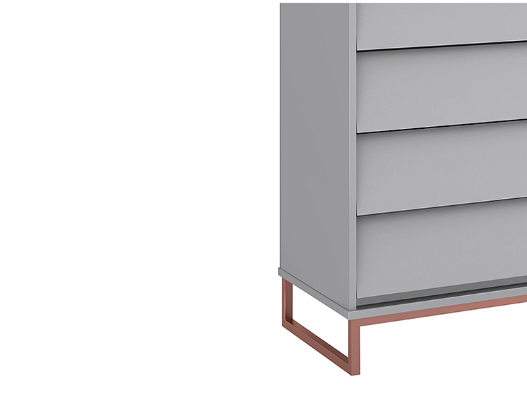 CÓMODA KIDSCOOL NOAH DESIGN 15029 GRIS 4
