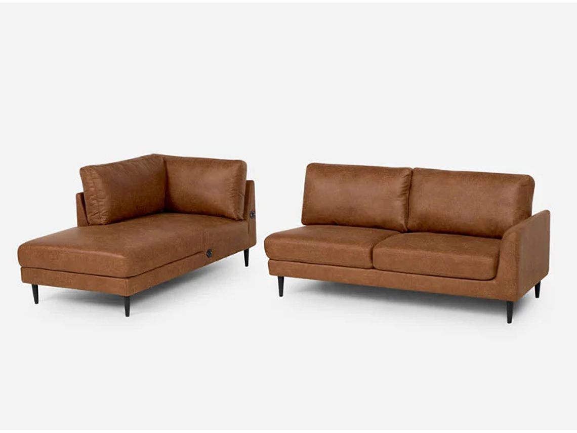 SOFÁ SECCIONAL ROSEN IZQUIERDO 3C ADANA CAMEL 5