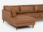 SOFÁ SECCIONAL ROSEN IZQUIERDO 3C ADANA CAMEL - Miniatura 6