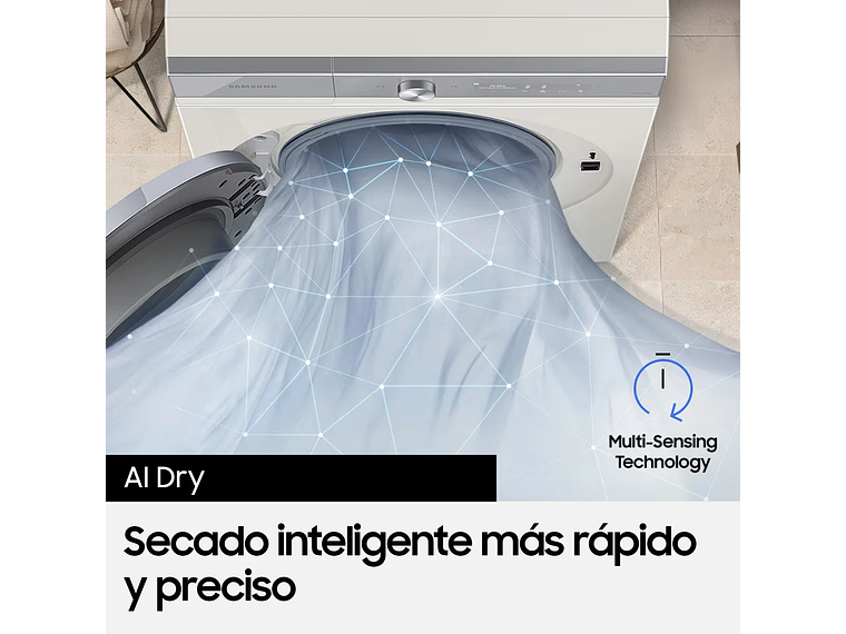 SECADORA BESPOKE 17KG CON SISTEMA DE SECADO INTELIGENTE 10