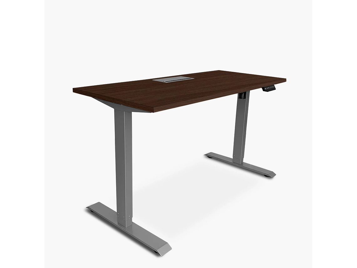 ESCRITORIO FORM OFFICE COSMO ELÉCTRICO CON PASACABLES 160X70 METAL 2