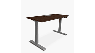 ESCRITORIO FORM OFFICE COSMO ELÉCTRICO CON PASACABLES 160X70 METAL