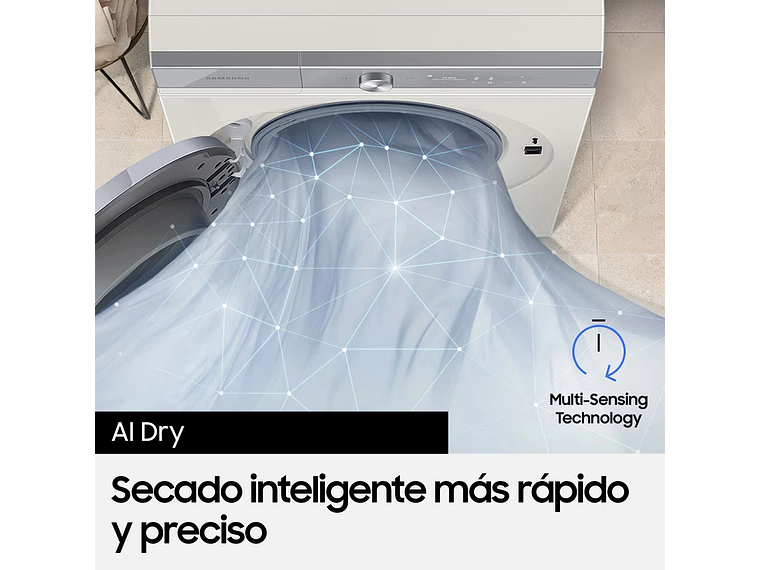 SECADORA DE ROPA BOMBA DE CALOR SAMSUNG BE SPOKE DV17B9750CV 17KG NEGRO 8