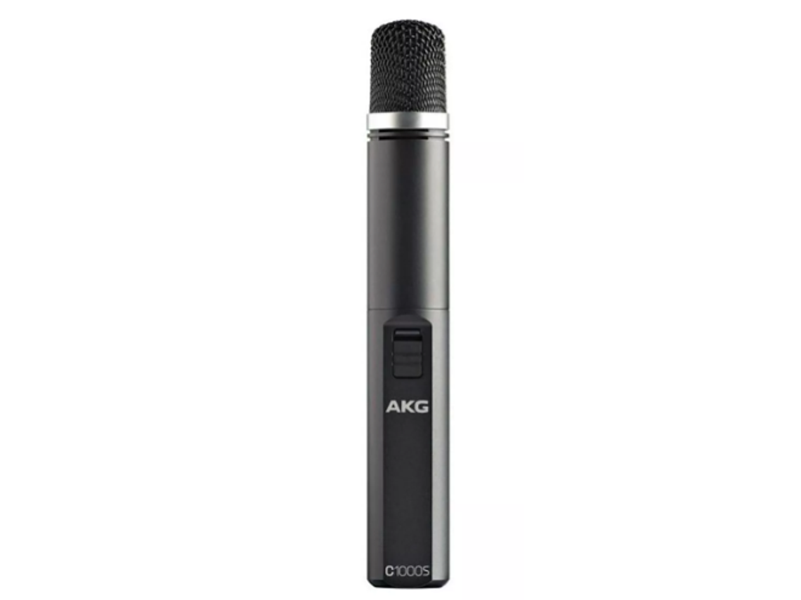  MICRÓFONO AKG C1000S CONDENSADOR CARDIOIDE E HIPERCARDIOIDE NEGRO 1