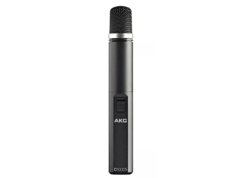  MICRÓFONO AKG C1000S CONDENSADOR CARDIOIDE E HIPERCARDIOIDE NEGRO 1