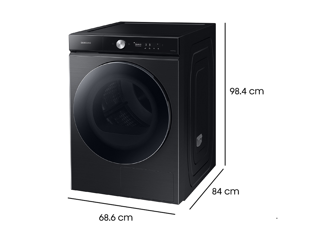 SECADORA DE ROPA BOMBA DE CALOR SAMSUNG BE SPOKE DV17B9750CV 17KG NEGRO 9