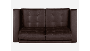 SOFÁ ROSEN MANET PIGMENTADO 2 CUERPOS CUERO