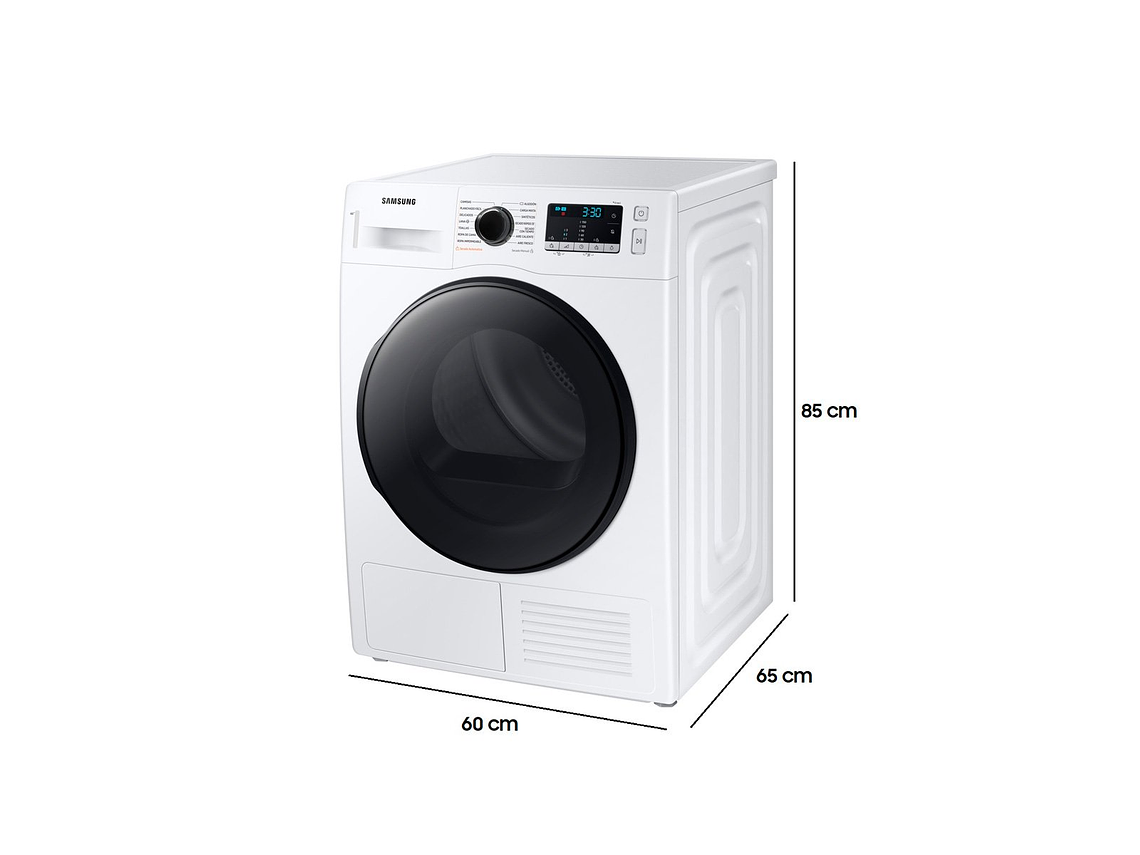 SECADORA DE ROPA BOMBA DE CALOR SAMSUNG DV90TA040BE 9KG BLANCO 4