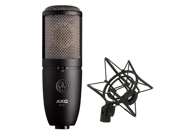 MICROFONO CONDENSADOR AKG P420 | NEGRO 1