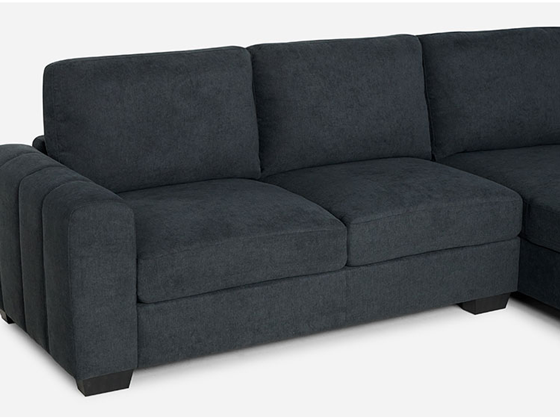 SOFÁ SECCIONAL ROSEN BOSTON DERECHO GRAFITO 1