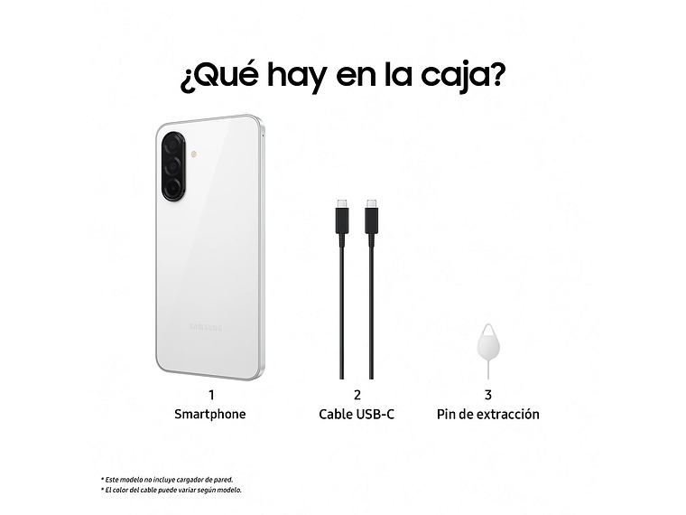 SAMSUNG GALAXY A26 5G 128GB BLANCO 6