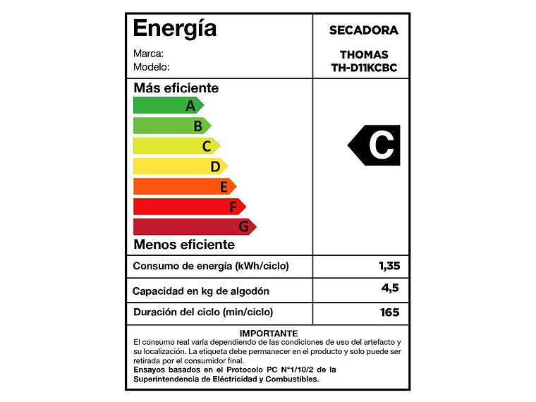 SECADORA ELE CTRICA 11 KG POR CONDENSACION CON BOMBA CALOR 3