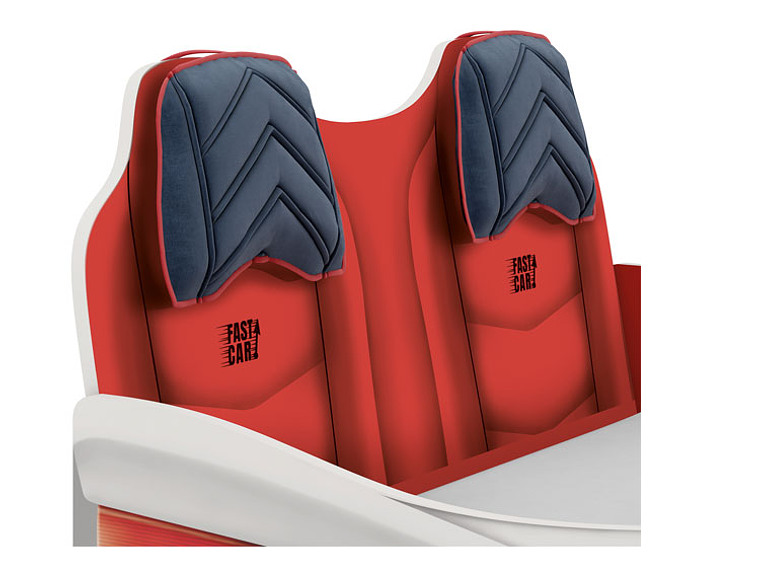 CAMA TRANSICIÓN INFANTIL KIDSCOOL FAST CAR BLANCO 3