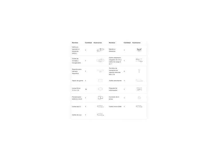 CHASING GLADIUS MINI S DRON SUBMARINO CON CÁMARA 4K UHD (100M) 4