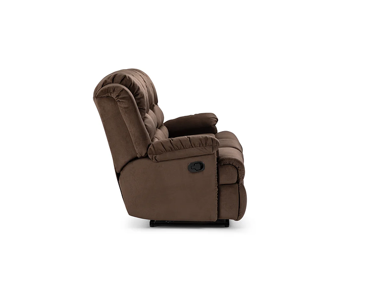 SOFÁ ROSEN JARRIE 3 CUERPOS CAFÉ RECLINABLE CHEX MANUAL 4