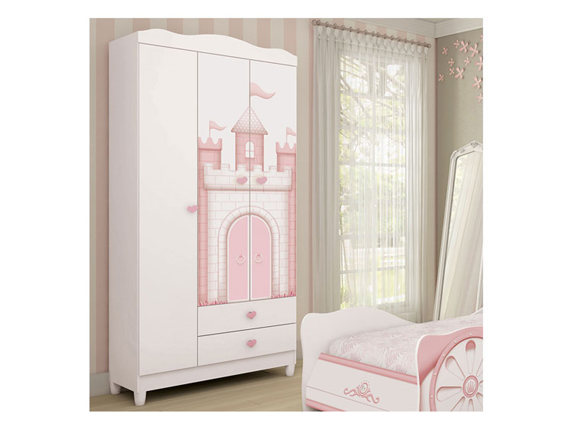 CLÓSET 3 PUERTAS KIDSCOOL SOFÍA 4