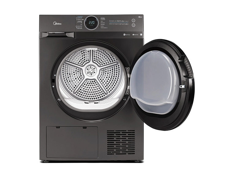 SECADORA DE ROPA BOMBA DE CALOR MIDEA MD200H120 12KG TITANIO 8