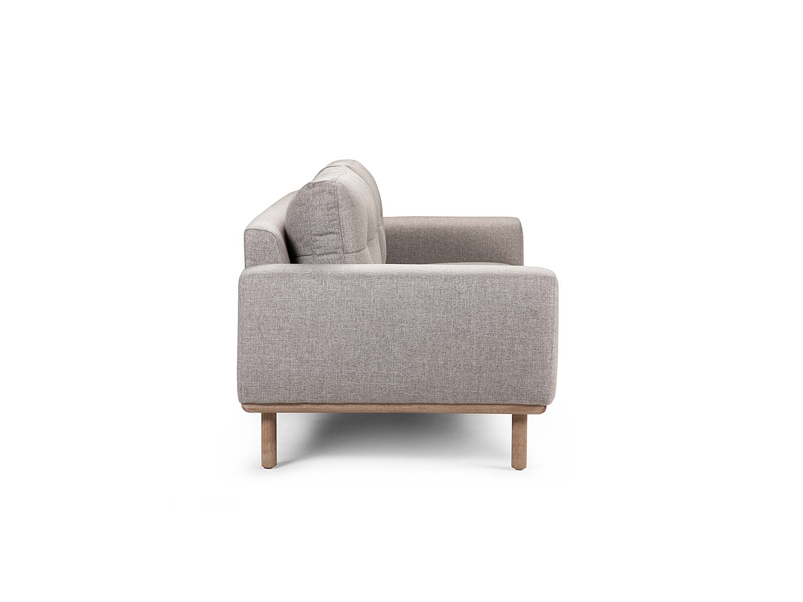 SOFÁ ROSEN BIADA 3 CUERPOS TELA GRIS PERLA 4