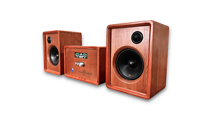 MINI COMPONENTE DE MADERA NATIVA MODELO MC1