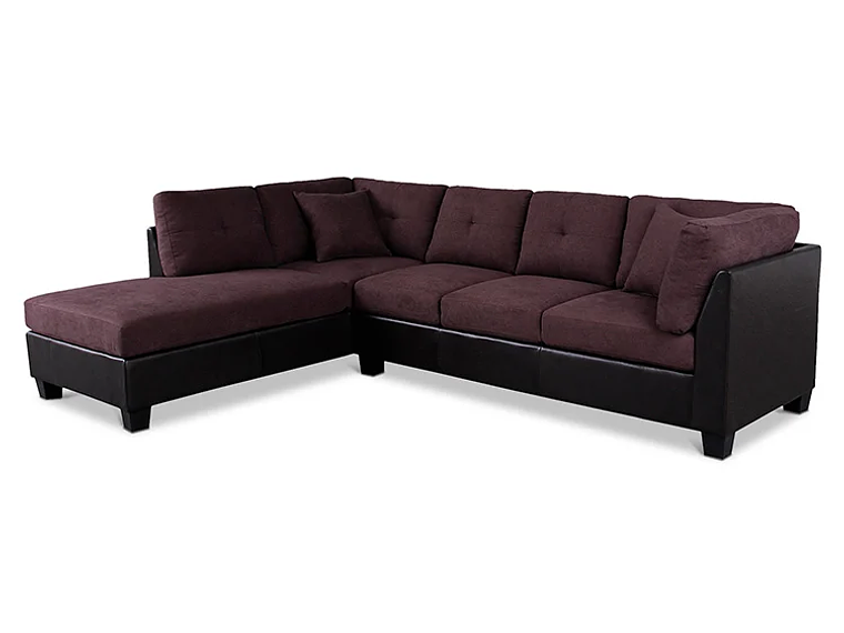 SOFÁ SECCIONAL CIC BITONO IZQUIERDO 5 CUERPOS CHOCOLATE 3