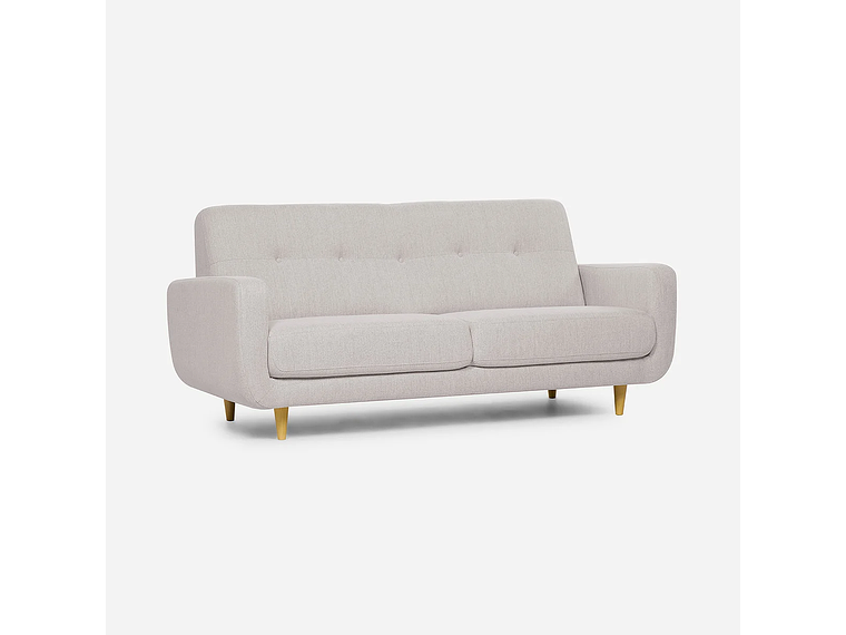 SOFÁ ROSEN 3 CUERPOS / TABLERO TERCIADO BEIGE SOPHIA TELA 1