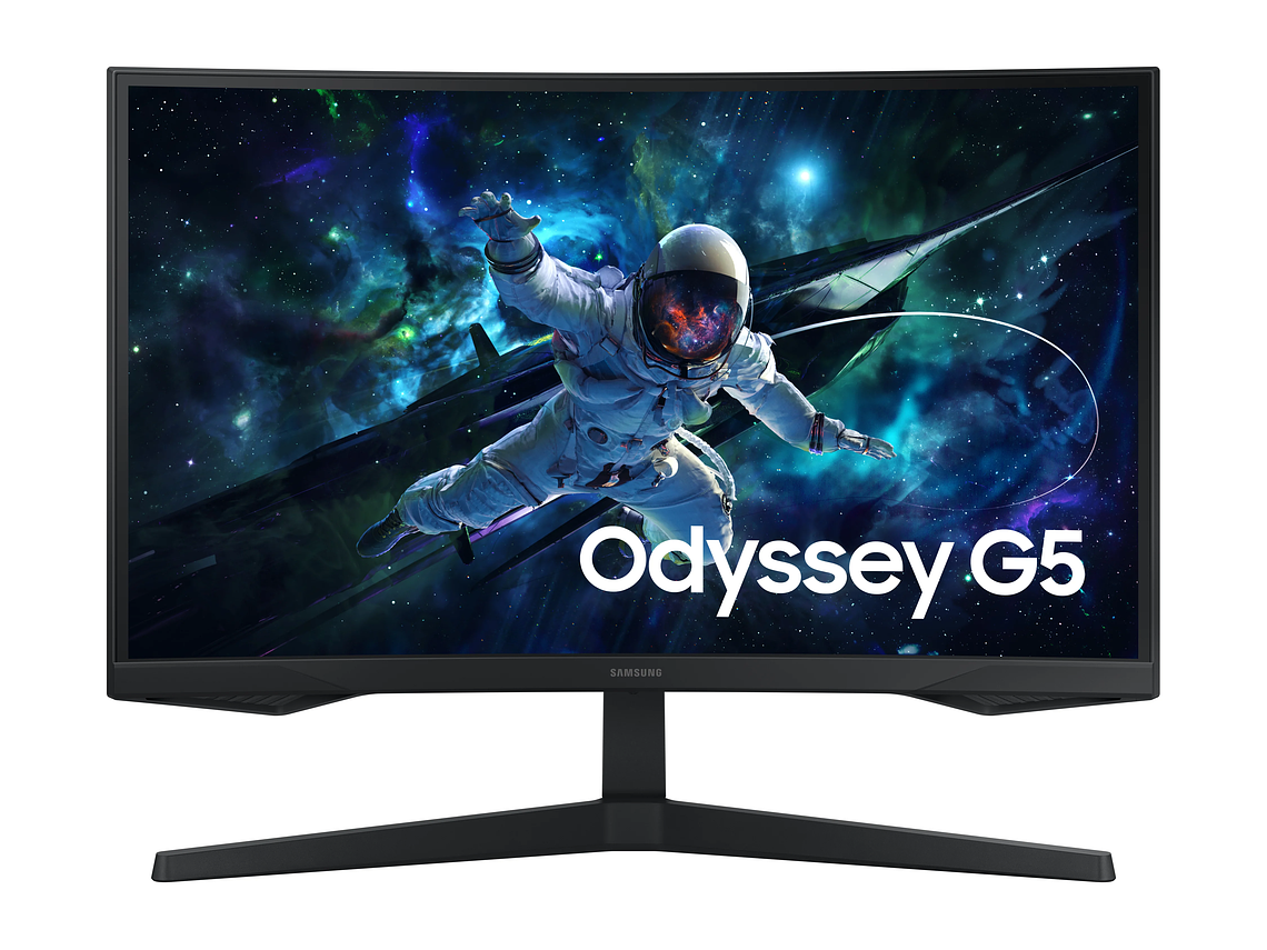 MONITOR SAMSUNG 27' ODYSSEY G5 G55C QHD 165HZ CURVED GAMING 1