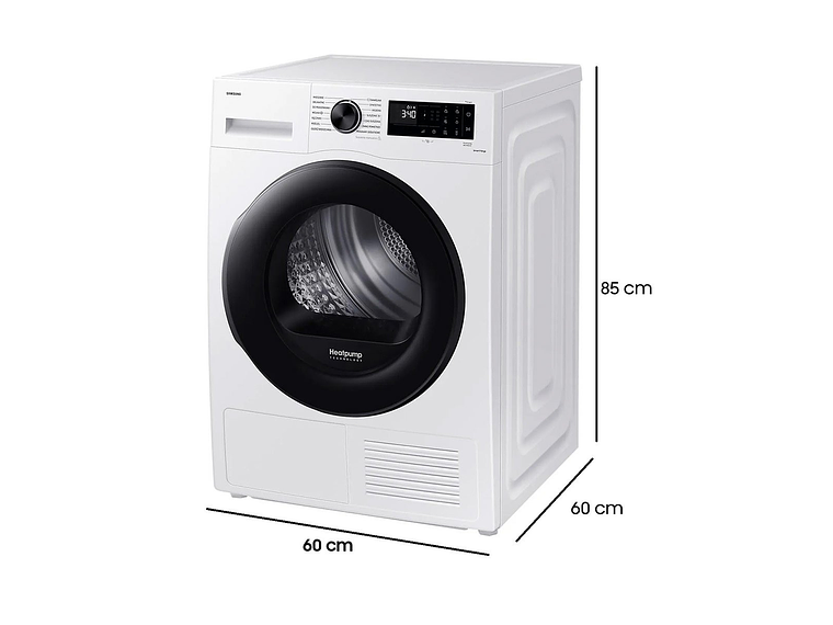 SECADORA DE ROPA SAMSUNG BOMBA DE CALOR 9KG SMARTTHINGS DV90CGC2A0AEZS 2