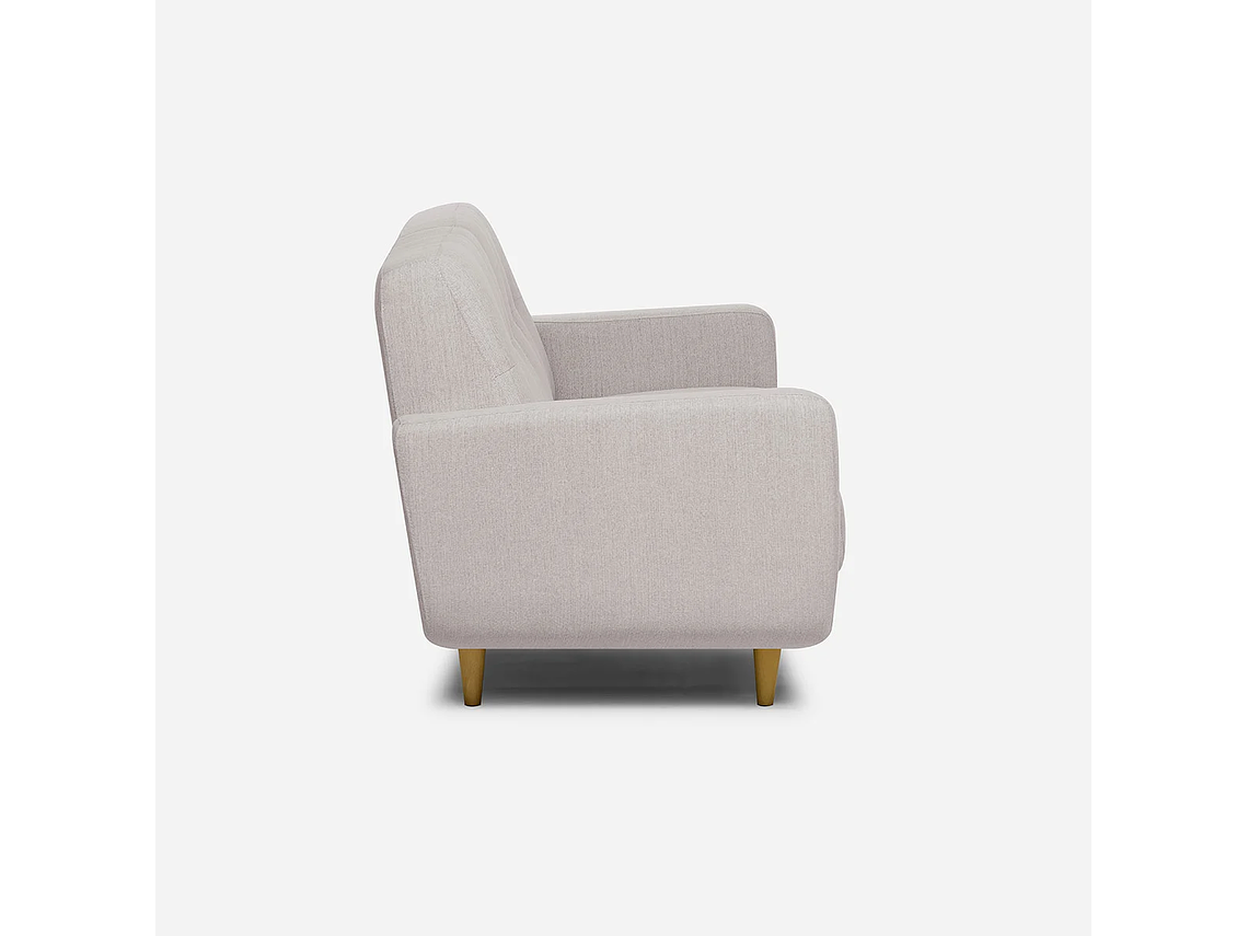 SOFÁ ROSEN 3 CUERPOS / TABLERO TERCIADO BEIGE SOPHIA TELA 4