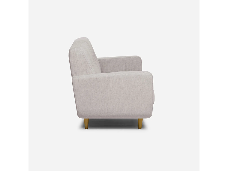 SOFÁ ROSEN 3 CUERPOS / TABLERO TERCIADO BEIGE SOPHIA TELA 4