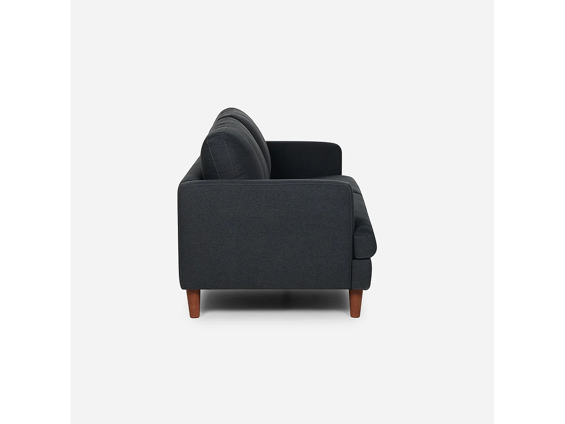 SOFÁ ROSEN 3 CUERPOS GRAFITO WELLS TELA 2