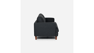 SOFÁ ROSEN 3 CUERPOS GRAFITO WELLS TELA