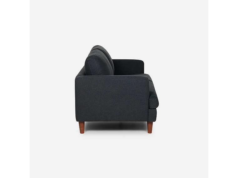 SOFÁ ROSEN 3 CUERPOS GRAFITO WELLS TELA 2