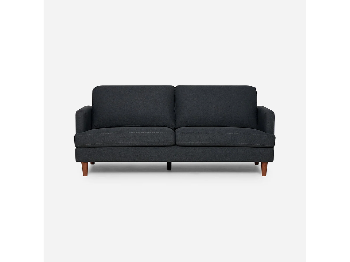 SOFÁ ROSEN 3 CUERPOS GRAFITO WELLS TELA 4