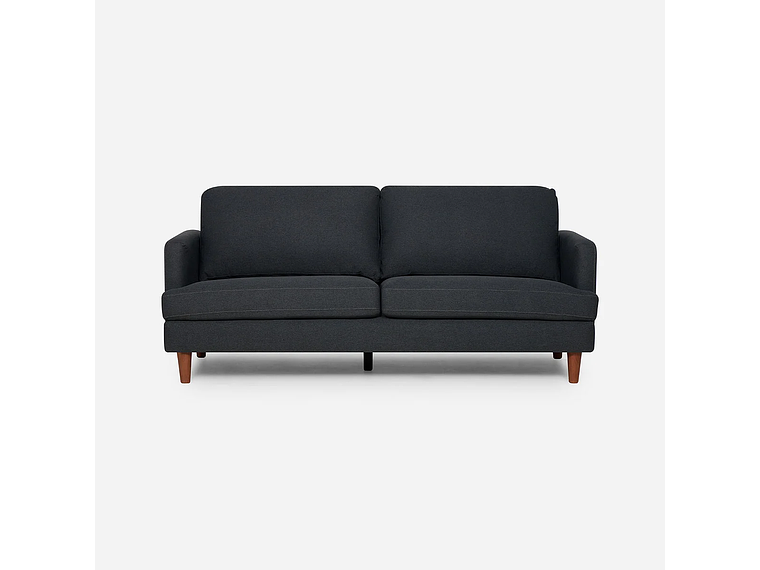 SOFÁ ROSEN 3 CUERPOS GRAFITO WELLS TELA 4