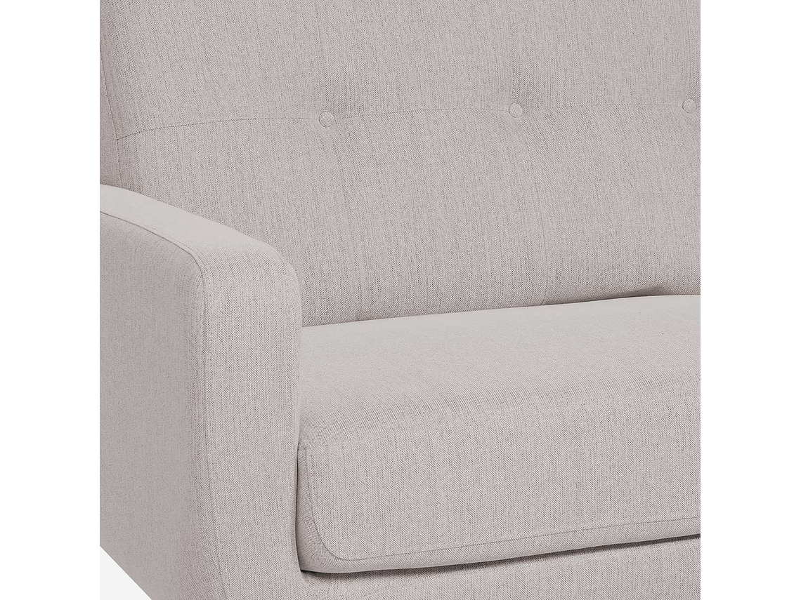 SOFÁ ROSEN 3 CUERPOS / TABLERO TERCIADO BEIGE SOPHIA TELA 6