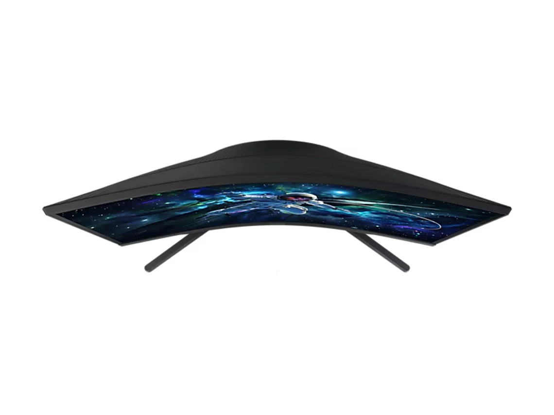MONITOR GAMER OLED SAMSUNG CURVO DE 27' G55C ODYSSEY G5 QHD 165HZ 4