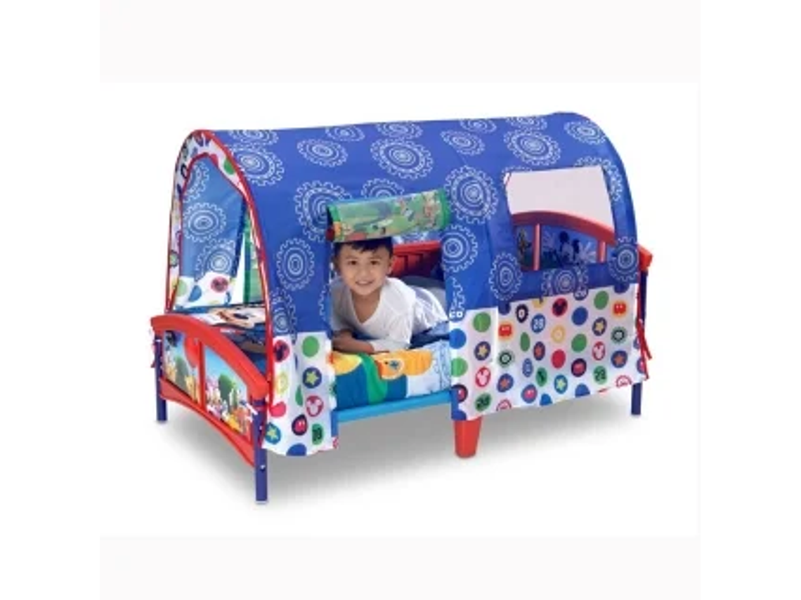 CAMA TRANSICION MICKEY CON CARPA | AZUL 1