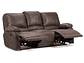 SOFÁ ROSEN RECLINABLE BUCAREST PU 3 CUERPOS CAFÉ - Miniatura 1