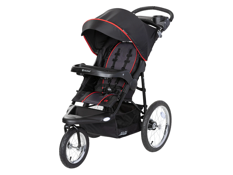 COCHE JOGGER XCEL-R8 PLUS (CON LED) - ROJO LIBERTY 1