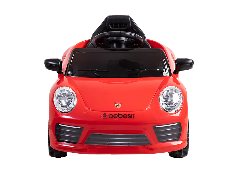 AUTO DEPORTIVO ELÉCTRICO RACE ROJO BEBESIT 2