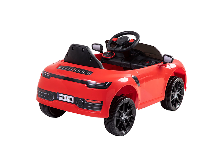 AUTO DEPORTIVO ELÉCTRICO RACE ROJO BEBESIT 4
