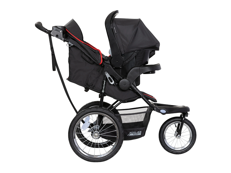 COCHE JOGGER XCEL-R8 PLUS (CON LED) - ROJO LIBERTY 4