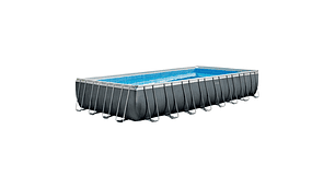 PISCINA ESTRUCTURAL INTEX ULTRA XTR FRAME SET 975X488X132 CM + BOMBA + ESCALERA + COBERTOR + BASE