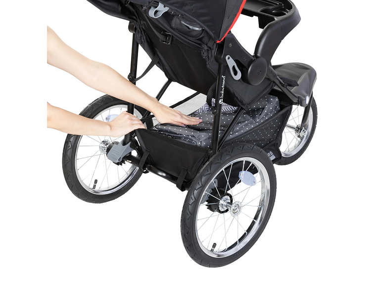 COCHE JOGGER XCEL-R8 PLUS (CON LED) - ROJO LIBERTY 7