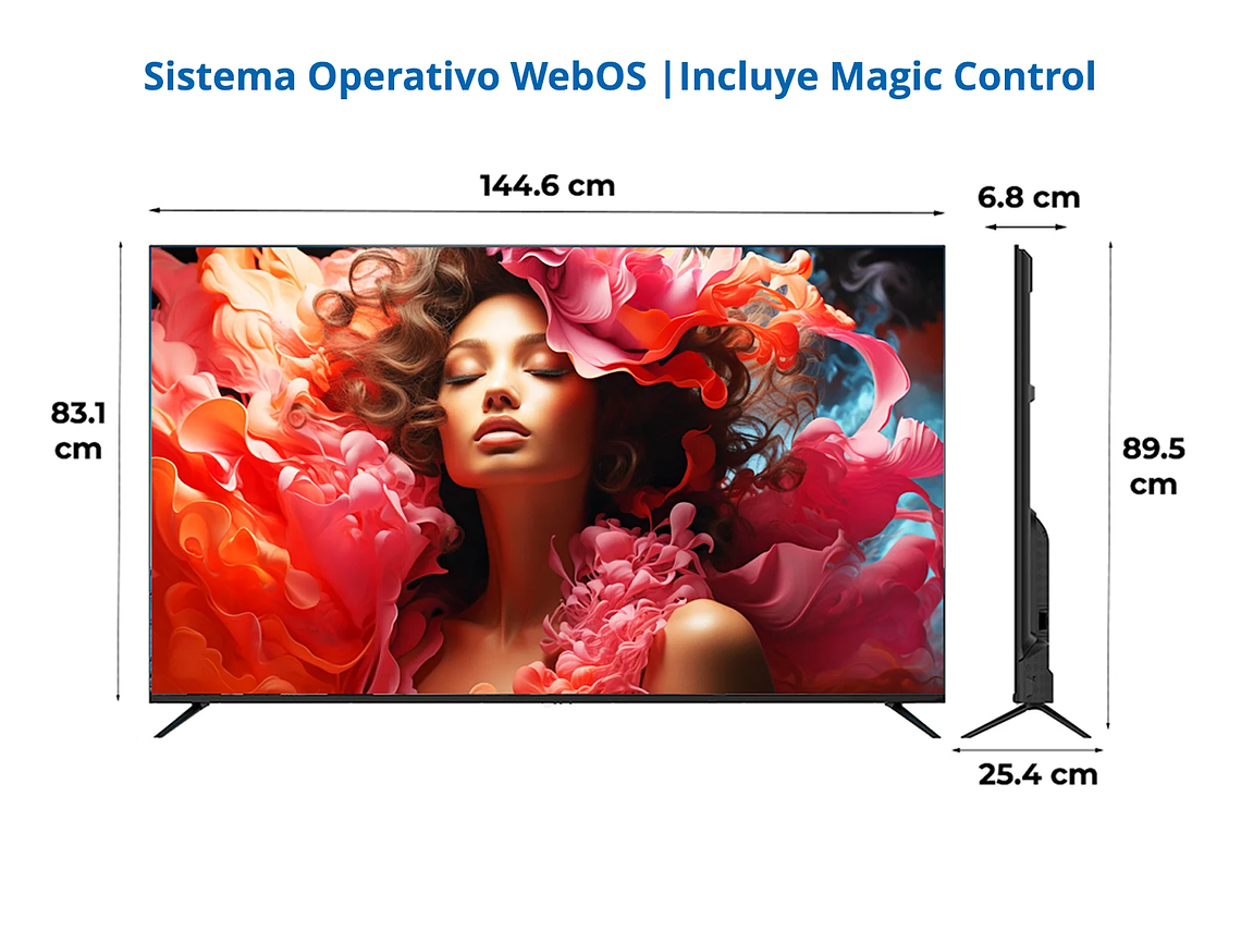 SMART TV DAEWOO LED 4K UHD 65