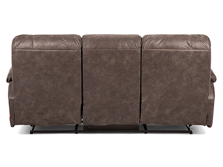 SOFÁ ROSEN RECLINABLE BUCAREST PU 3 CUERPOS CAFÉ 6